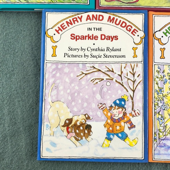 Cynthia Rylant Henry and Mudge Kindergarten 1st Grade Story Reader 7 Book Lot - Picture 6 of 9